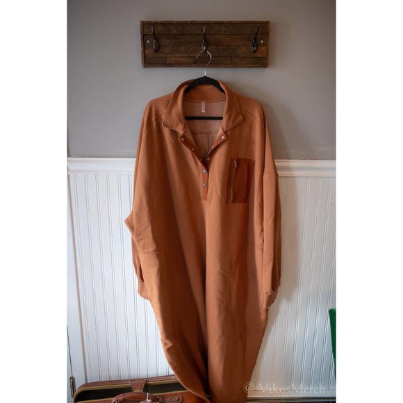 Free People Movement Block Party Sweat Maxi Pullover NEW - Picture 2 of 4